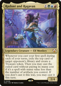 Rashmi and Ragavan (8) [March of the Machine Commander] foil - Deck Out Gaming