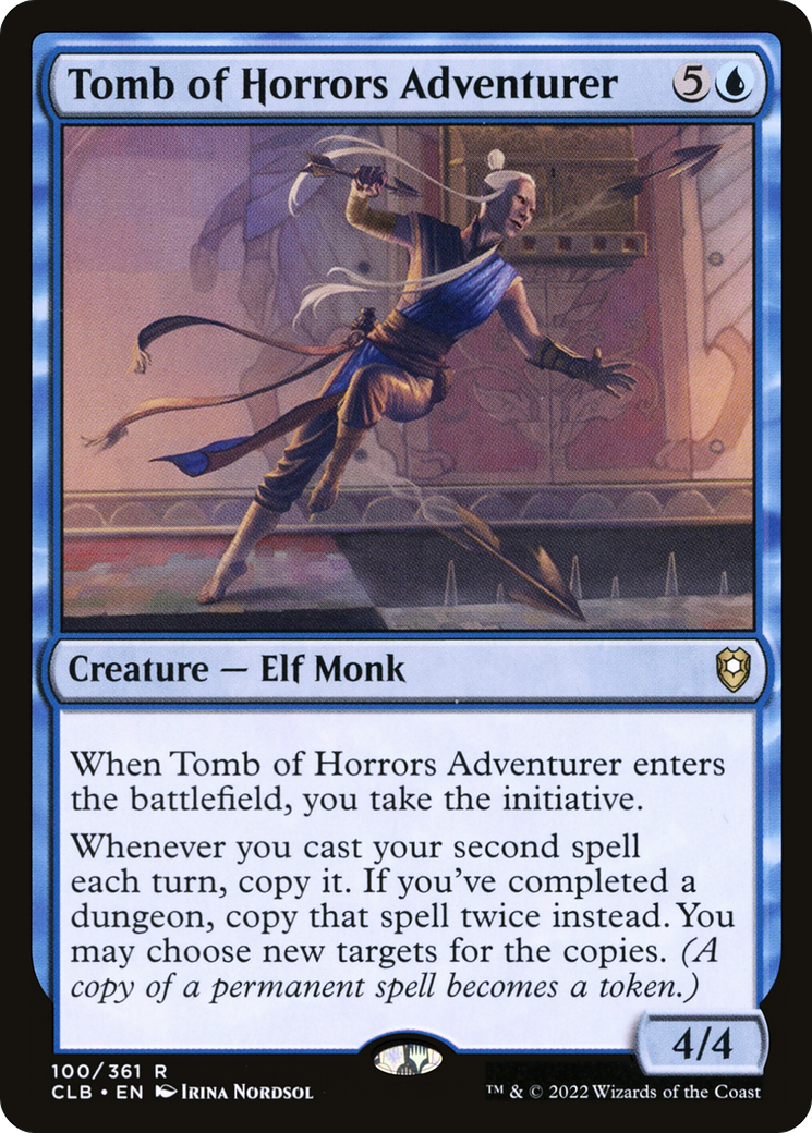 Tomb of Horrors Adventurer (100) [Commander Legends: Battle for Baldur's Gate] - Deck Out Gaming