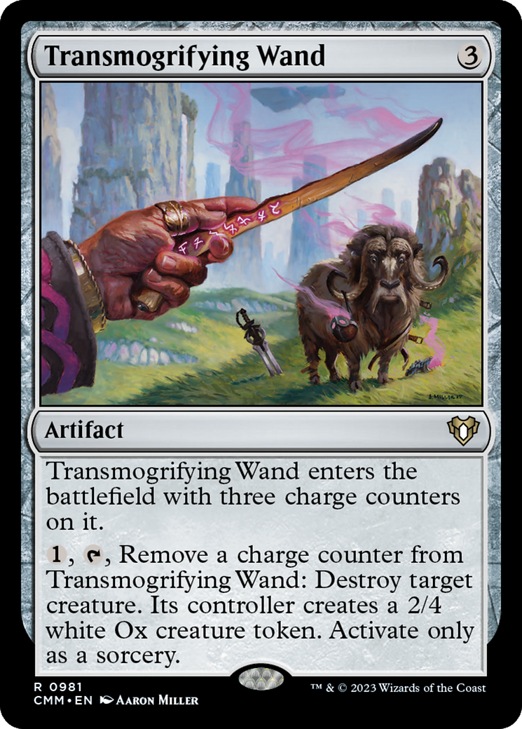 Transmogrifying Wand (981) [Commander Masters] - Deck Out Gaming