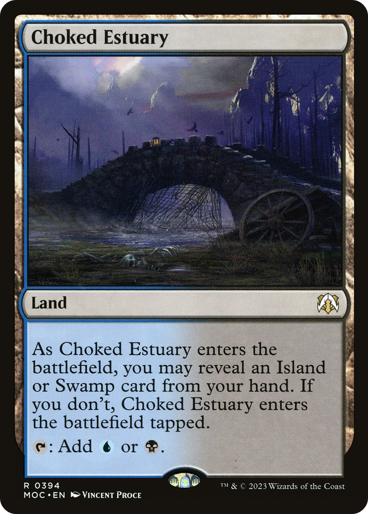 Choked Estuary (394) [March of the Machine Commander] - Deck Out Gaming