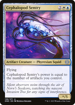 Cephalopod Sentry (198) [Phyrexia: All Will Be One] foil - Deck Out Gaming