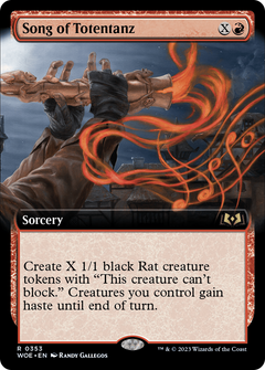 Song of Totentanz (Extended Art) (353) [Wilds of Eldraine] foil - Deck Out Gaming