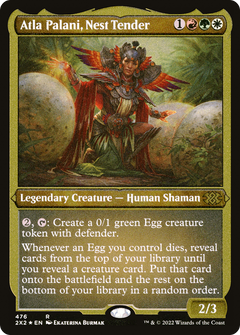 Atla Palani, Nest Tender (Foil Etched) (476) [Double Masters 2022] foil - Deck Out Gaming