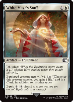 White Mage's Staff (42) [FINAL FANTASY] foil - Deck Out Gaming