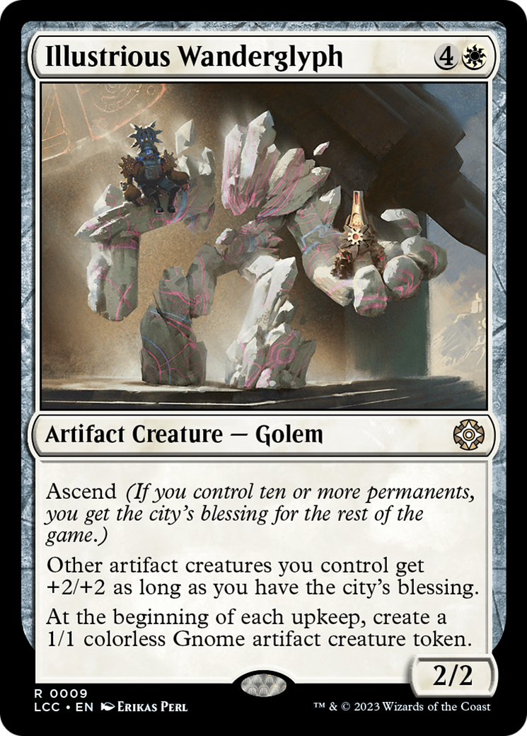 Illustrious Wanderglyph (9) [The Lost Caverns of Ixalan Commander] - Deck Out Gaming