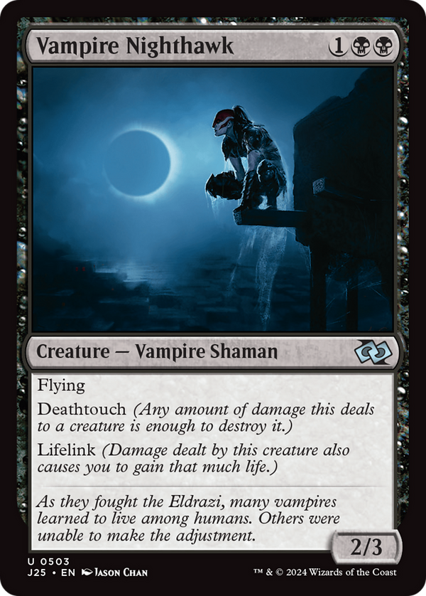 Vampire Nighthawk (503) [Foundations Jumpstart] - Deck Out Gaming