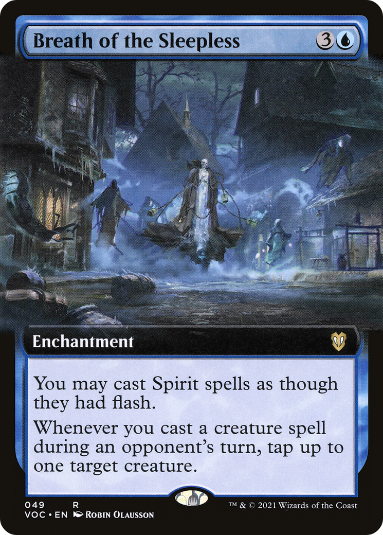 Breath of the Sleepless (Extended Art) (49) [Commander: Innistrad: Crimson Vow] - Deck Out Gaming
