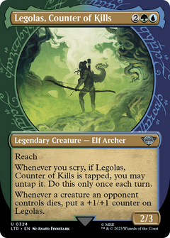 Legolas, Counter of Kills (Showcase) (324) [The Lord of the Rings: Tales of Middle-earth] - Deck Out Gaming