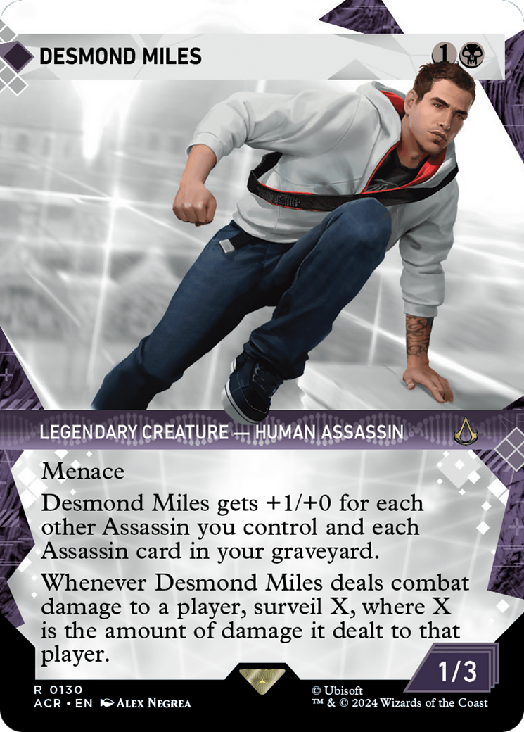 Desmond Miles (Showcase) (130) [Assassin's Creed] foil - Deck Out Gaming