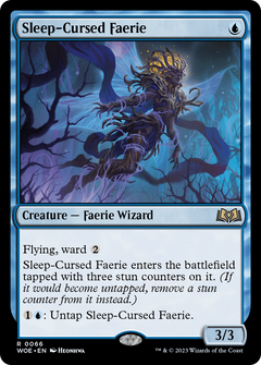 Sleep-Cursed Faerie (66) [Wilds of Eldraine] foil - Deck Out Gaming