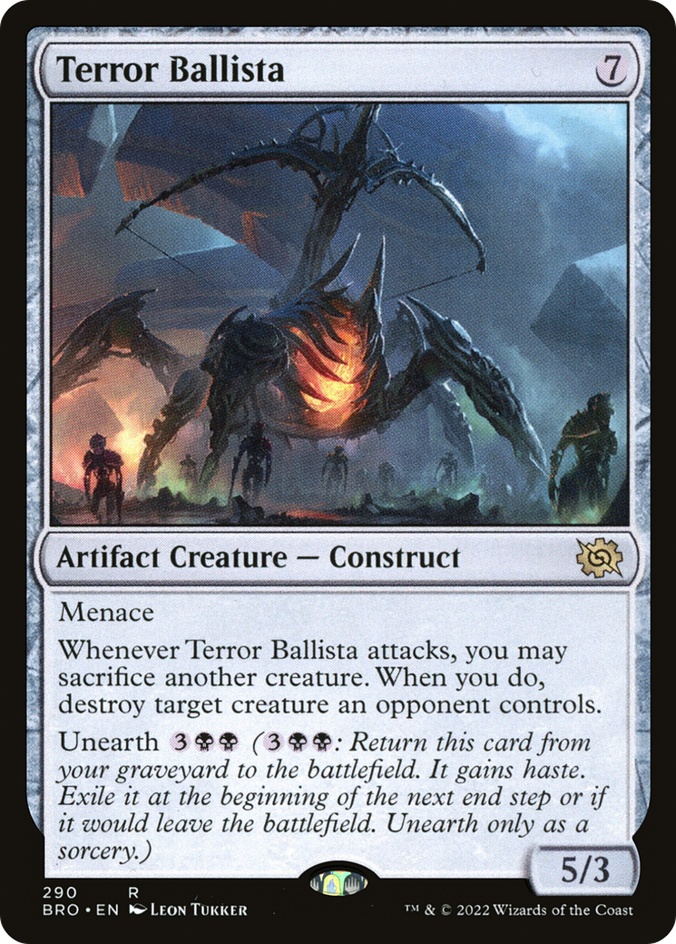 Terror Ballista (290) [The Brothers' War] foil - Deck Out Gaming