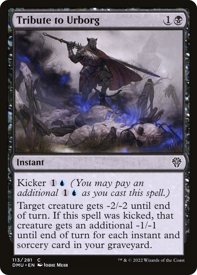 Tribute to Urborg (113) [Dominaria United] foil - Deck Out Gaming