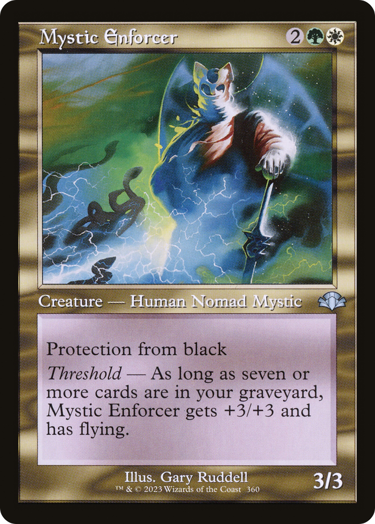 Mystic Enforcer (Retro Frame) (360) [Dominaria Remastered] - Deck Out Gaming