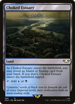 Choked Estuary (268) [Warhammer 40,000 Commander] - Deck Out Gaming