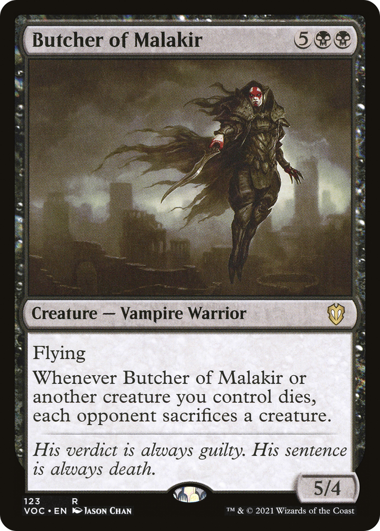 Butcher of Malakir (123) [Commander: Innistrad: Crimson Vow] - Deck Out Gaming