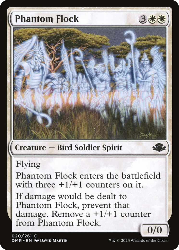 Phantom Flock (20) [Dominaria Remastered] - Deck Out Gaming