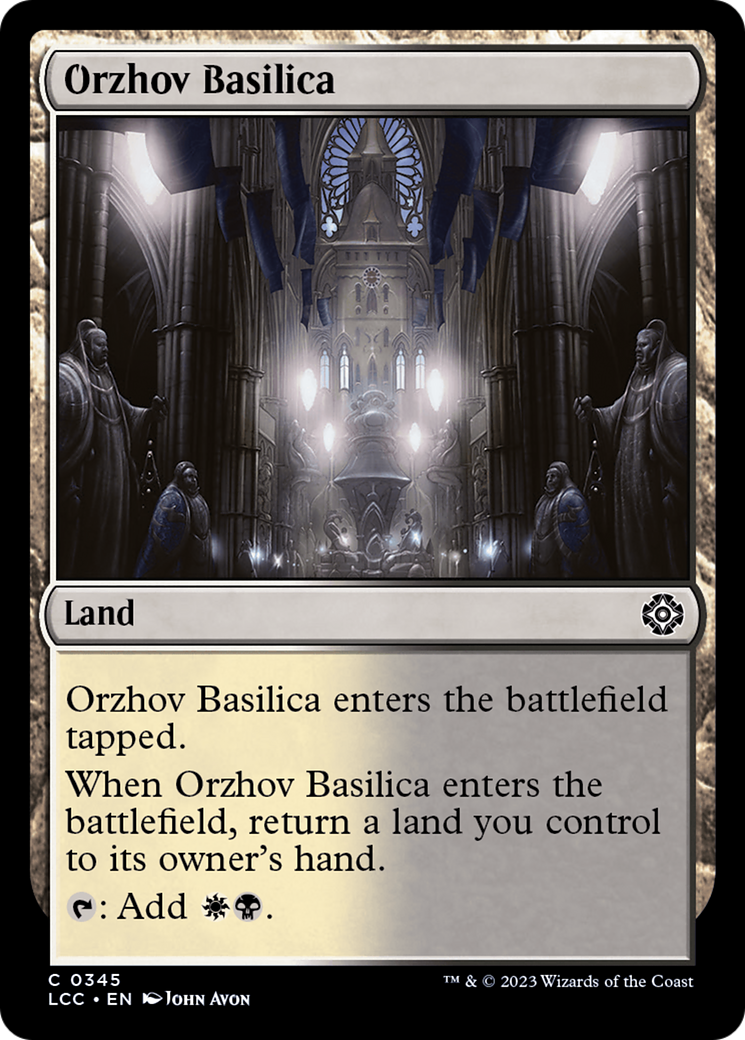 Orzhov Basilica (345) [The Lost Caverns of Ixalan Commander] - Deck Out Gaming