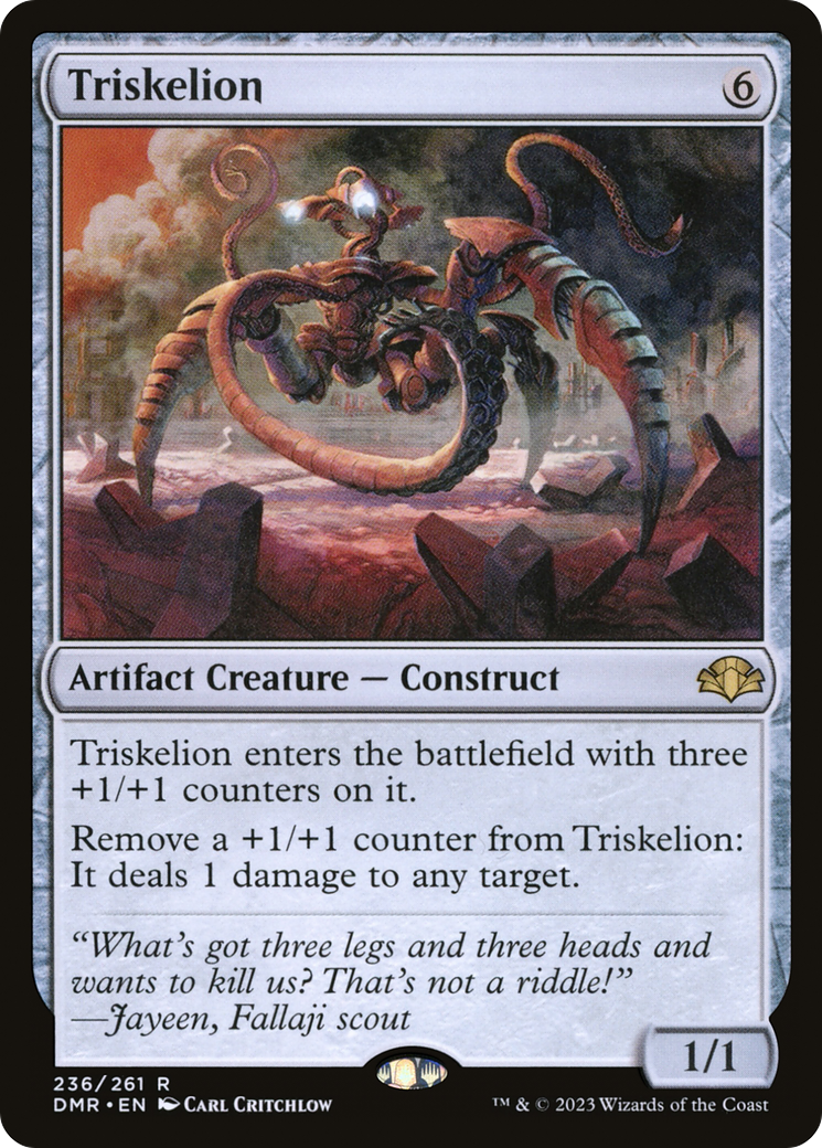 Triskelion (236) [Dominaria Remastered] foil - Deck Out Gaming