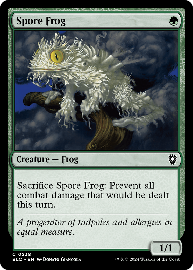 Spore Frog (238) [Bloomburrow Commander] - Deck Out Gaming