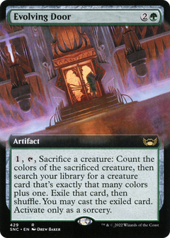 Evolving Door (Extended Art) (429) [Streets of New Capenna] foil - Deck Out Gaming