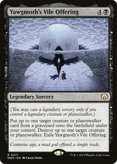 Yawgmoth's Vile Offering (271) [March of the Machine Commander] - Deck Out Gaming
