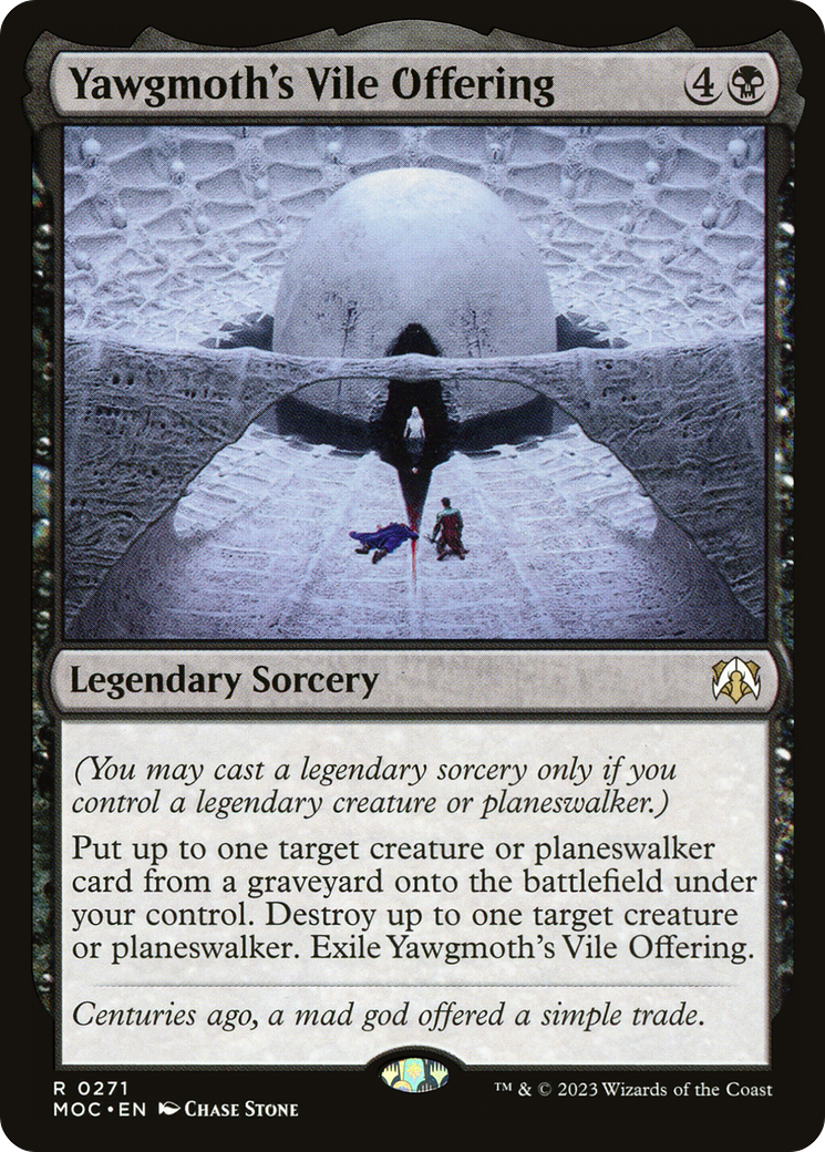 Yawgmoth's Vile Offering (271) [March of the Machine Commander] - Deck Out Gaming