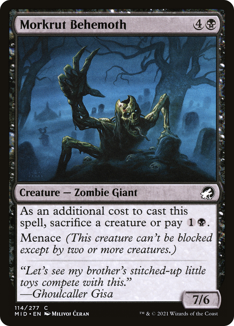 Morkrut Behemoth (114) [Innistrad: Midnight Hunt] - Deck Out Gaming