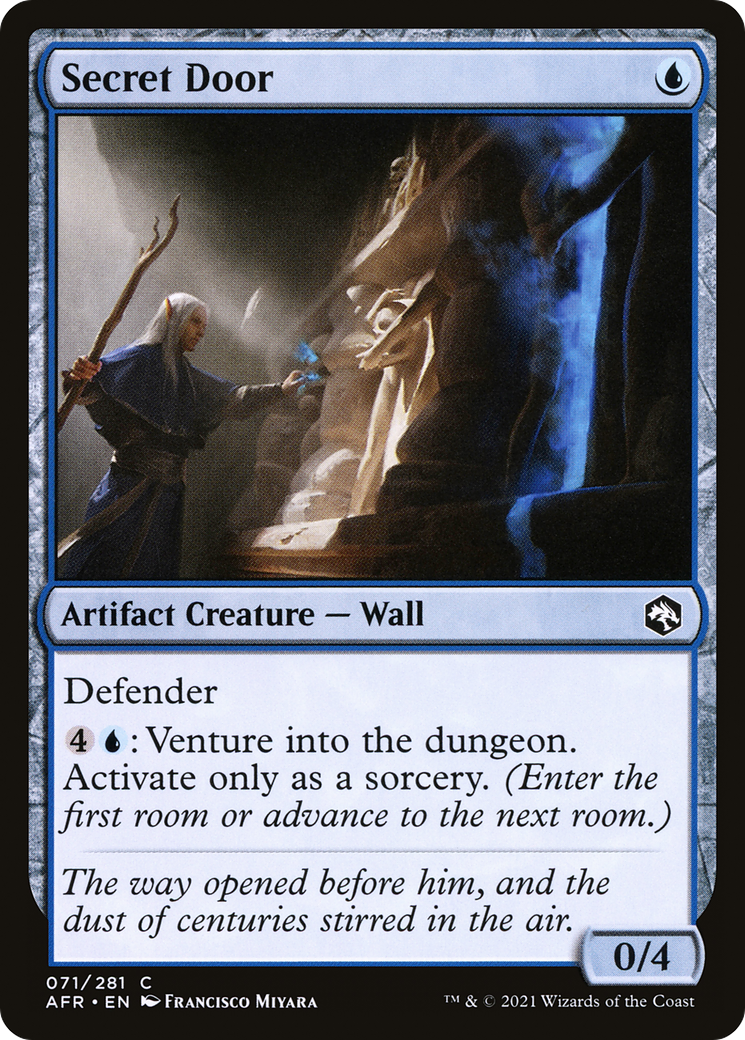 Secret Door (71) [Adventures in the Forgotten Realms] foil - Deck Out Gaming