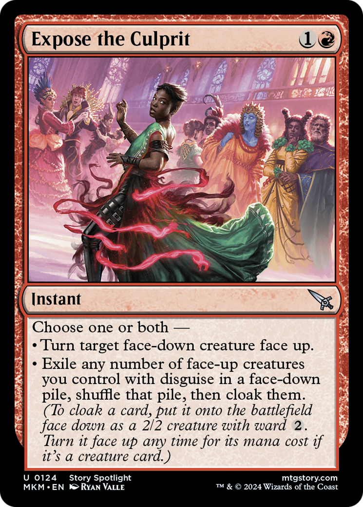 Expose the Culprit (124) [Murders at Karlov Manor] - Deck Out Gaming