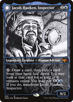 Jacob Hauken, Inspector (Showcase) (320) [Innistrad: Crimson Vow] foil - Deck Out Gaming