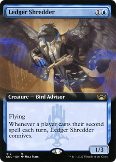 Ledger Shredder (Extended Art) (412) [Streets of New Capenna] - Deck Out Gaming