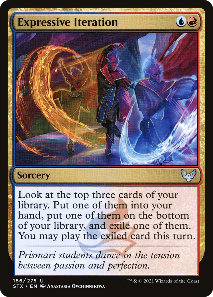 Expressive Iteration (186) [Strixhaven: School of Mages] - Deck Out Gaming