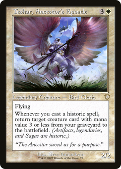 Teshar, Ancestor's Apostle (Retro Frame) (77) [Commander: The Brothers' War] - Deck Out Gaming