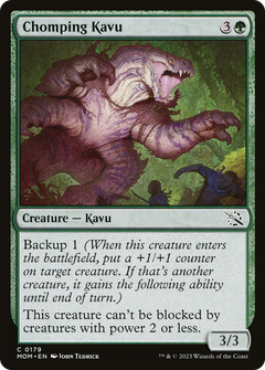 Chomping Kavu (179) [March of the Machine] foil - Deck Out Gaming