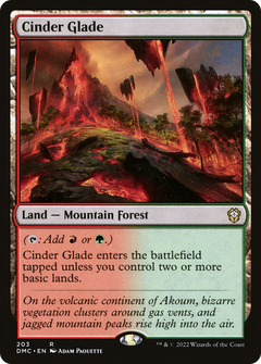 Cinder Glade (203) [Commander: Dominaria United] - Deck Out Gaming