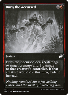 Burn the Accursed (132) [Innistrad: Double Feature] foil - Deck Out Gaming
