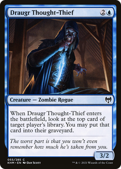 Draugr Thought-Thief (55) [Kaldheim] - Deck Out Gaming