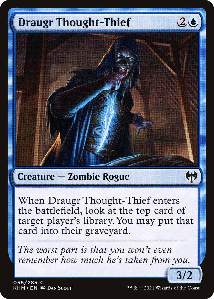 Draugr Thought-Thief (55) [Kaldheim] - Deck Out Gaming