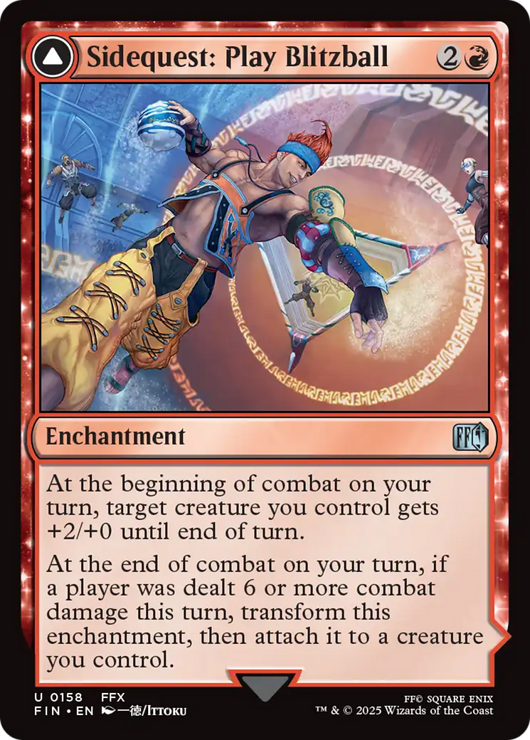 Sidequest: Play Blitzball // World Champion, Celestial Weapon (158) [FINAL FANTASY] - Deck Out Gaming