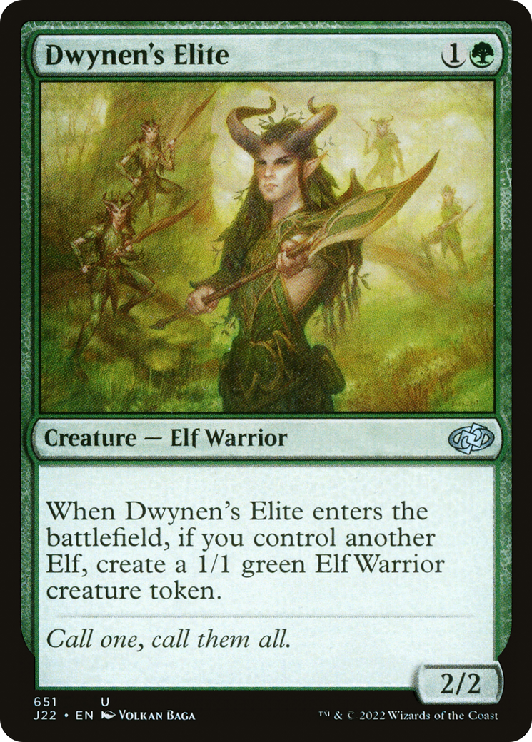 Dwynen's Elite (651) [Jumpstart 2022] - Deck Out Gaming