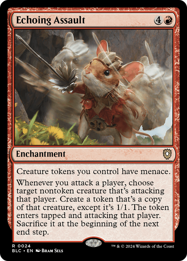 Echoing Assault (24) [Bloomburrow Commander] - Deck Out Gaming