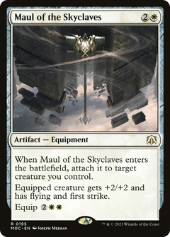 Maul of the Skyclaves (195) [March of the Machine Commander] - Deck Out Gaming