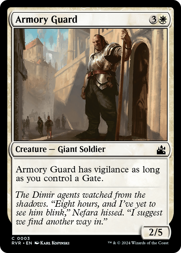 Armory Guard (3) [Ravnica Remastered] - Deck Out Gaming