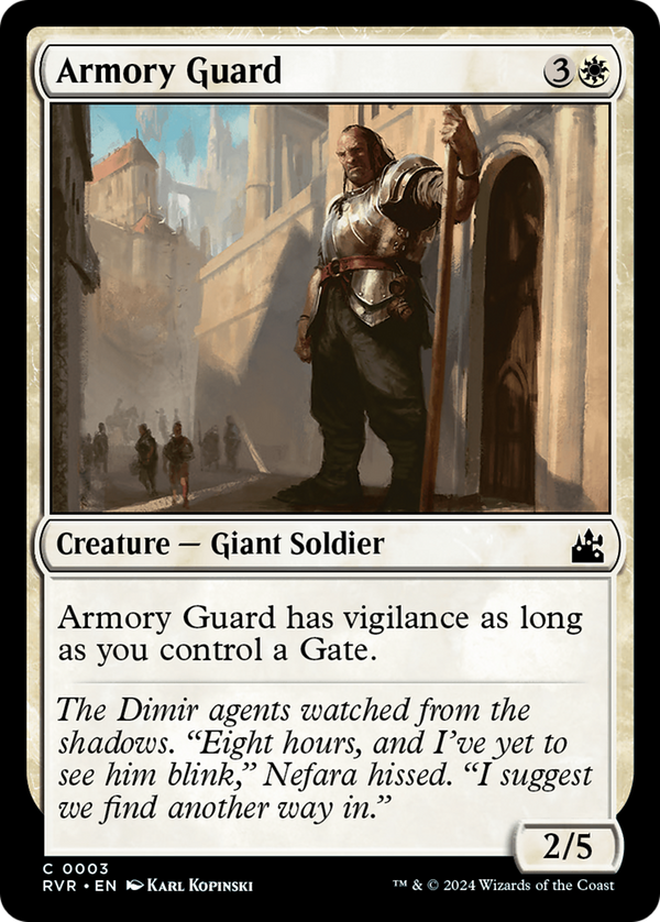 Armory Guard (3) [Ravnica Remastered] foil - Deck Out Gaming