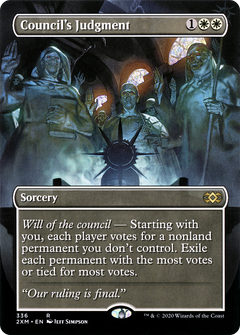 Council's Judgment (Borderless) (336) [Double Masters] - Deck Out Gaming