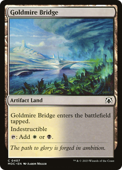 Goldmire Bridge (407) [March of the Machine Commander] - Deck Out Gaming