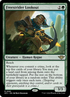 Freestrider Lookout (163) [Outlaws of Thunder Junction] - Deck Out Gaming