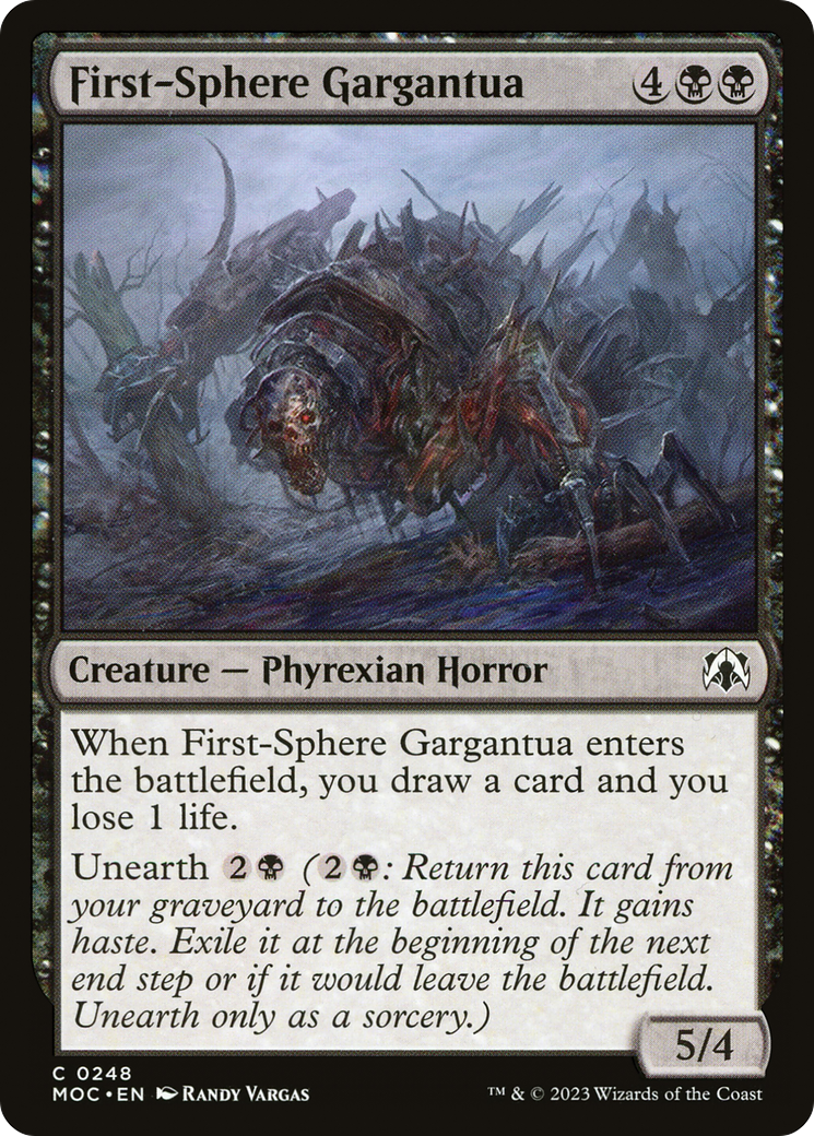 First-Sphere Gargantua (248) [March of the Machine Commander] - Deck Out Gaming