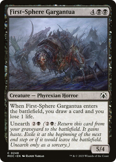 First-Sphere Gargantua (248) [March of the Machine Commander] - Deck Out Gaming