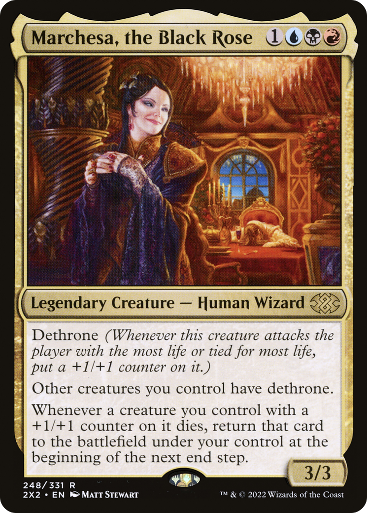 Marchesa, the Black Rose (248) [Double Masters 2022] - Deck Out Gaming